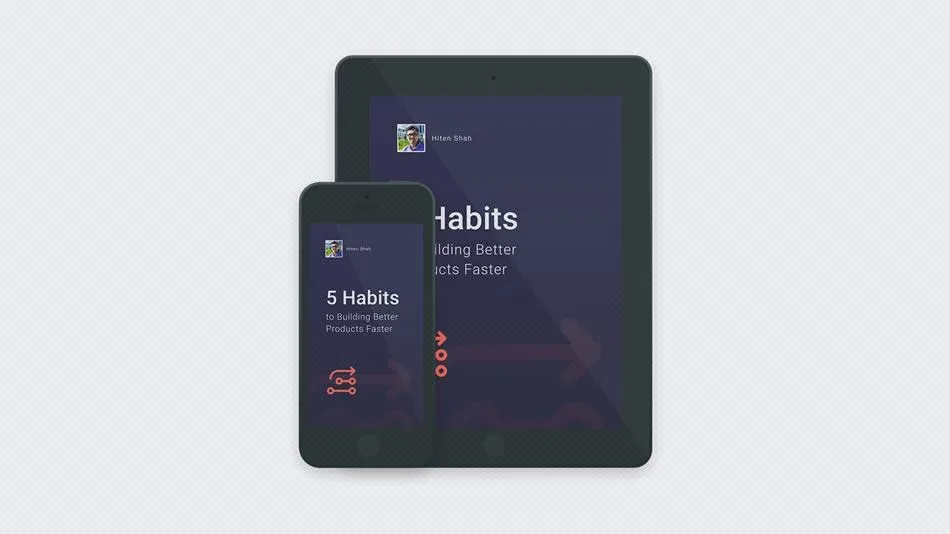 Free business book #1 :5 Habits to Building Better Products Faster