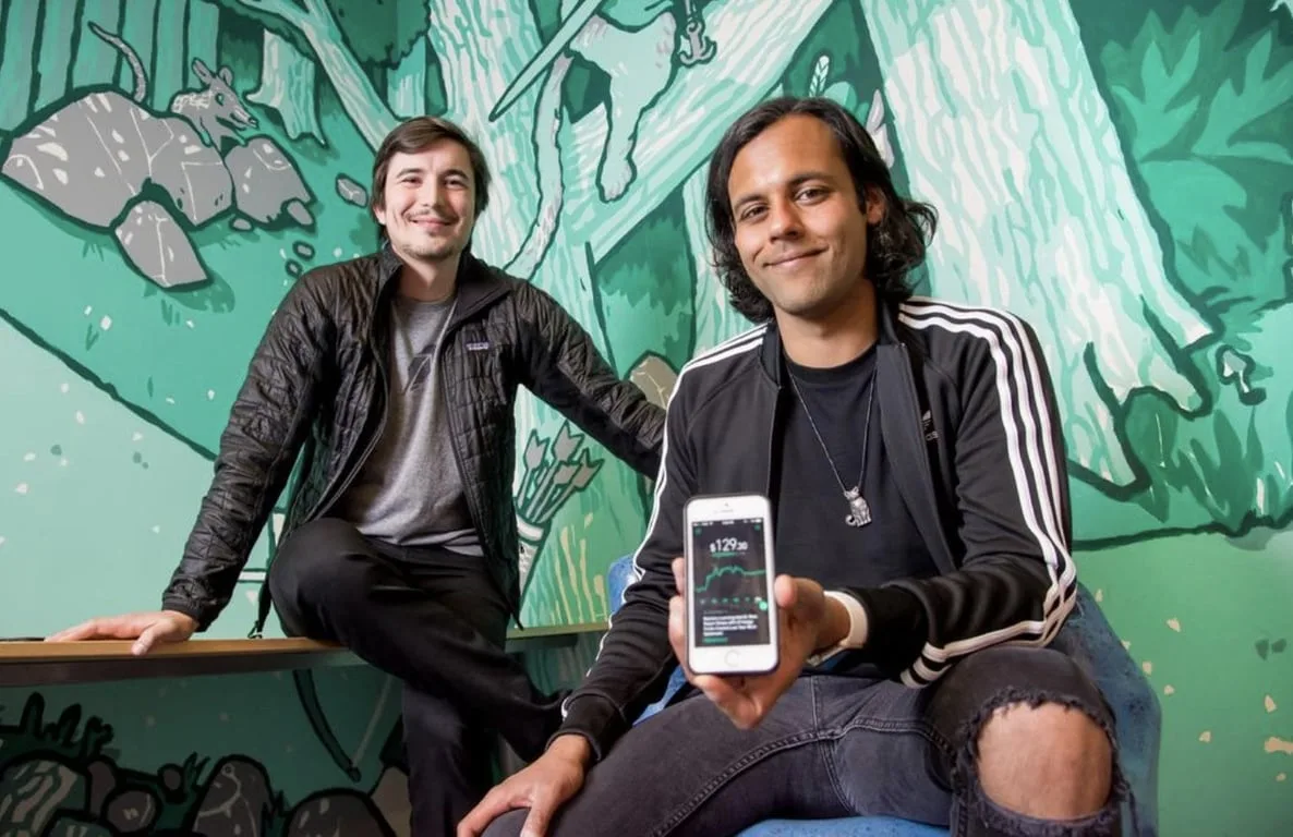 Vladimir Tenev and Baiju Bhatt