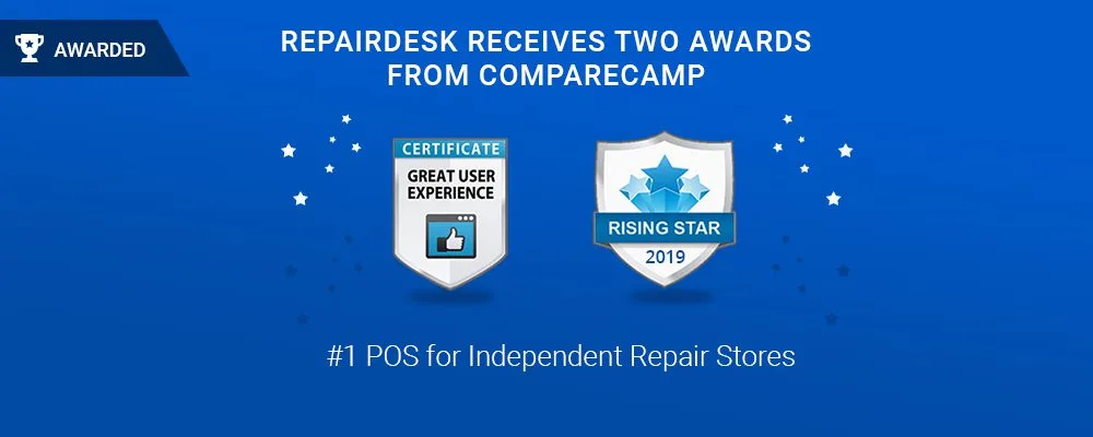 RepairDesk awarded