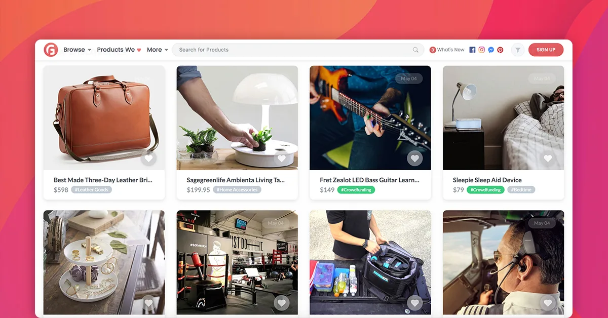 Gadget Flow website