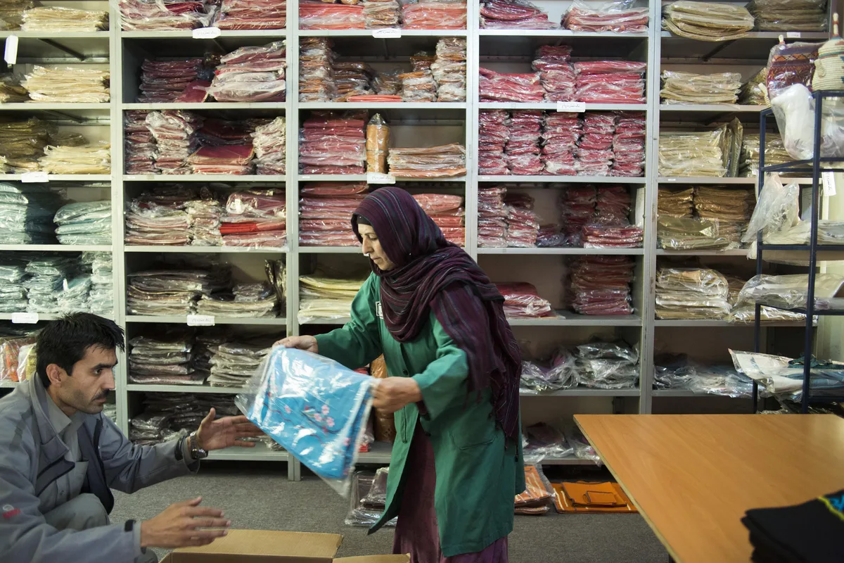 Combat Flip Flops Afghan Factory Workers