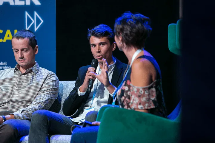 Guillaume on an event