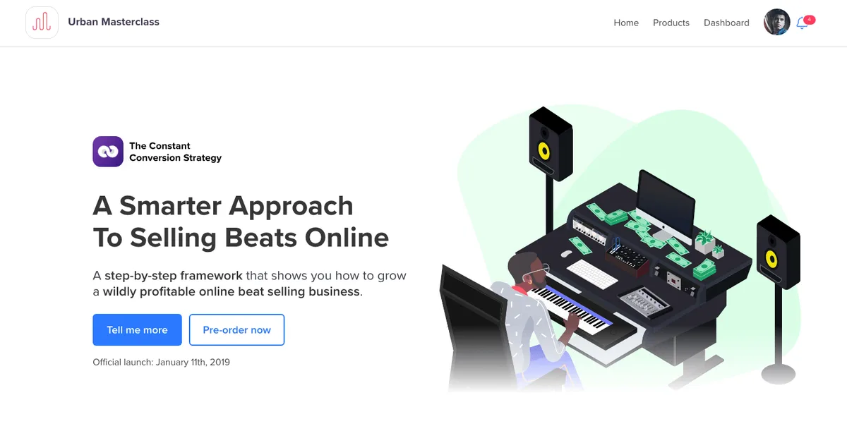 Urban masterclass Constant Conversion Strategy