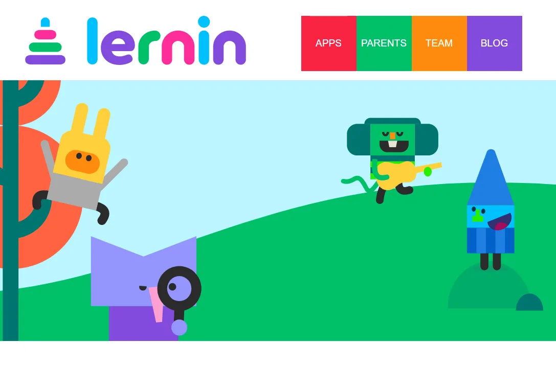 Lernin New Homepage