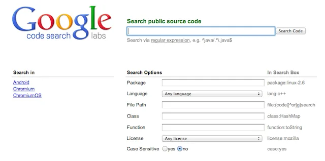 Google Code Search