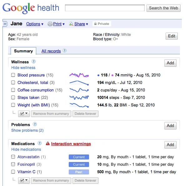 Google Health