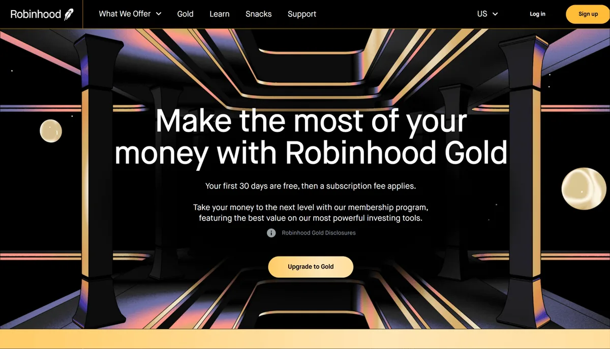 Robinhood Gold Subscription