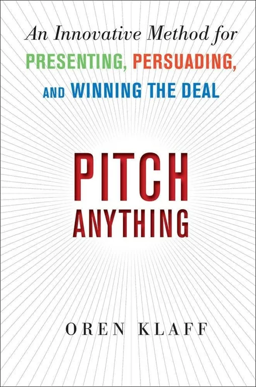 Best business audiobooks #17: Pitch Anything