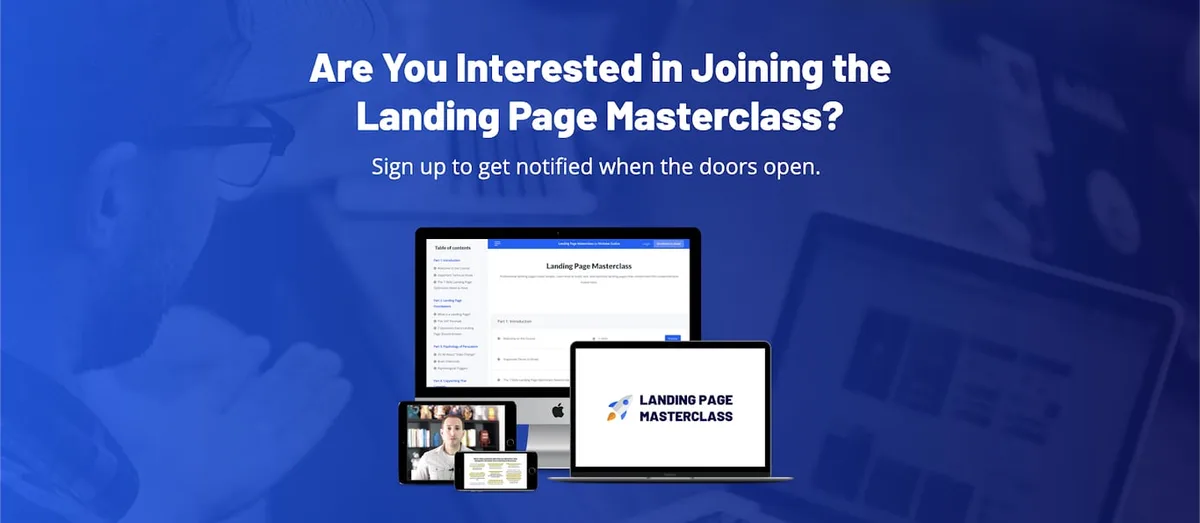 Entrepreneurship certification #14: Landing Page School