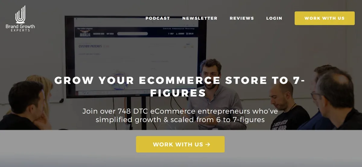Brand Growth Experts UX