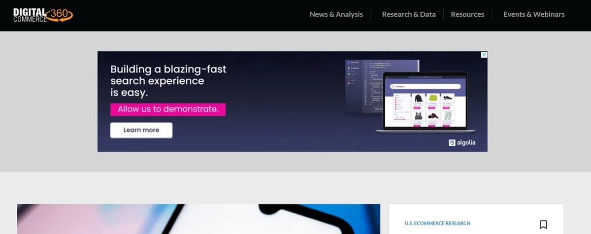 Digital Commerce 360 UX