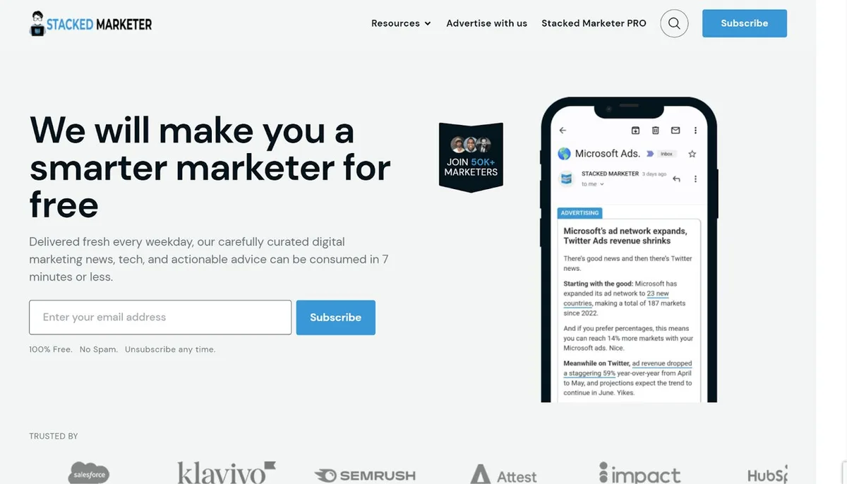 Stacked Marketer